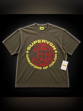 Supervsn Studios 'Creators of Color' Graphic Tee - Size M - NWT